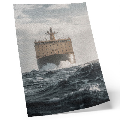 Poster Schip op zee: minimalisme, harmonie en grandeur