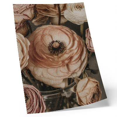 Decoratieve poster Pastelkleurige bloemen, elegantie, harmonie, sensualiteit