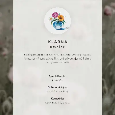 Decoratieve poster met pastelkleurige bloemen in een stijl van elegantie, harmonie en sensualiteit