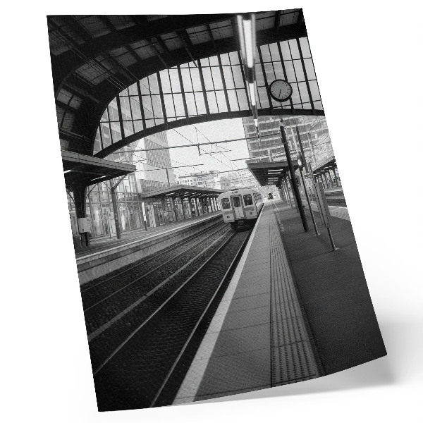 Wandposter Moderniteit, structuur, ruimte, symmetrie, ritme