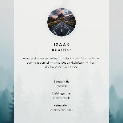 Poster Sfeervol winterlandschap, kleurrijke wolken, eenzaam bord