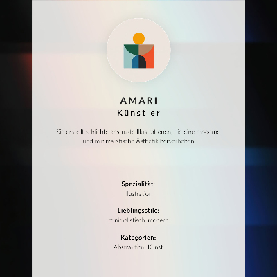 Wandposter Rode cirkel met zwarte penseelstreek