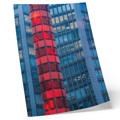 Decoratieve poster Moderne architectuur, stedelijke sfeer, ruimtelijkheid