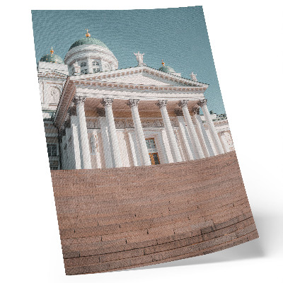 Decoratieve poster Gebouw met zuilen en elegante architectonische details