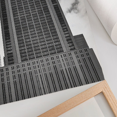 Wandposter Minimalistische wolkenkrabber harmonie soberheid