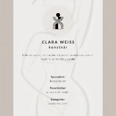 Wandposter Tweedimensionale vlakken, lijnen, moderniteit, elegantie