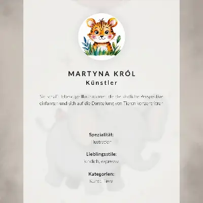Wandposter olifant met ballon in roze voor in de kinderkamer