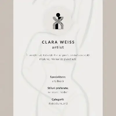Wandposter lijntekening met figuur en bloem voor een eenvoudige en elegante uitstraling