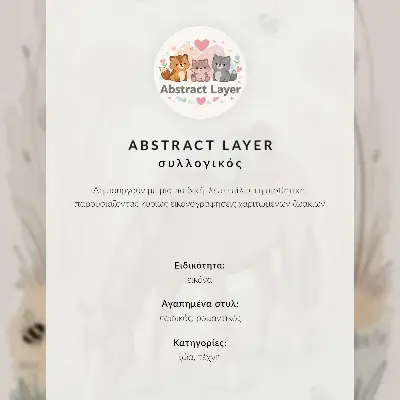 Poster ree met kalf tussen felgekleurde bloemen