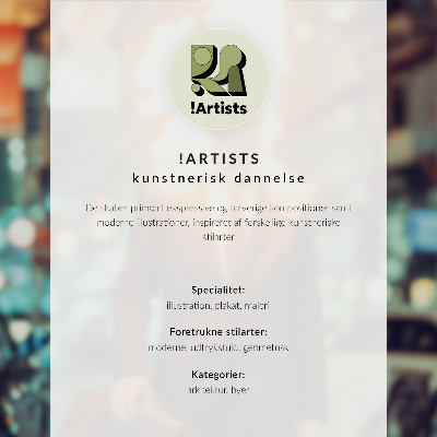 Wandposter Kleurrijk stadsbeeld, mensen, kraampjes, aquarel