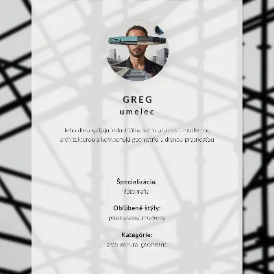 Decoratieve poster met zwart-witte geometrische patronen en ruimtelicht