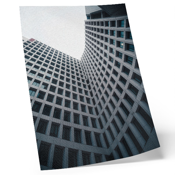 Poster Moderne architectuur verticale lijnen