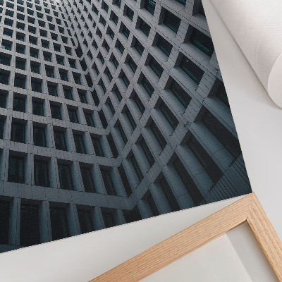Poster Moderne architectuur verticale lijnen