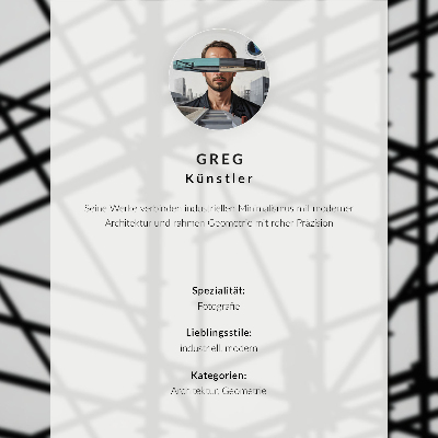 Poster Moderne architectuur verticale lijnen