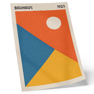 Poster Geometrische vormen, intense kleuren, moderne sfeer