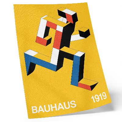 Poster Expressief patroon, geometrie, dominantie van kleur, moderniteit