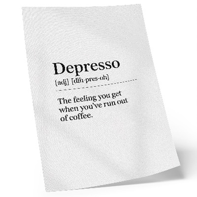Poster Depressie definitie