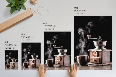 Wandposter Sfeervolle ambiance, klassieke motieven, donker kleurenpalet
