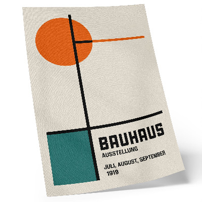 Poster Geometrie, kleuren, minimalisme, moderniteit, vorm