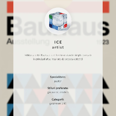 Decoratieve poster Geometrische compositie, modern minimalisme