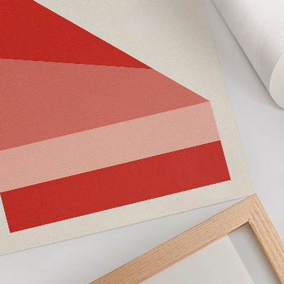 Decoratieve poster Geometrische compositie, modern minimalisme