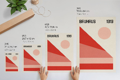 Decoratieve poster Geometrische compositie, modern minimalisme