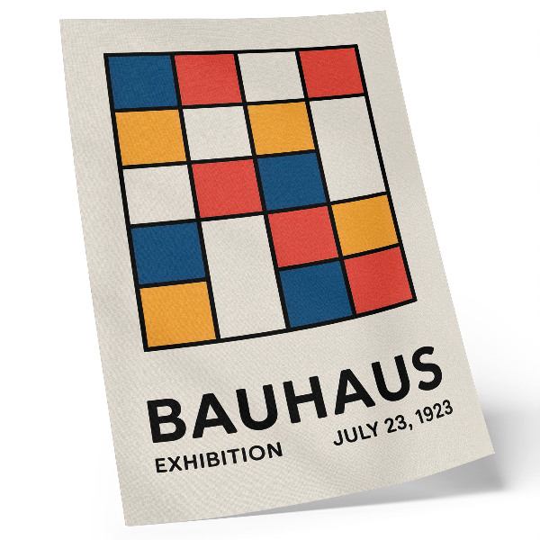 Poster Geometrische vormen in een minimalistische stijl