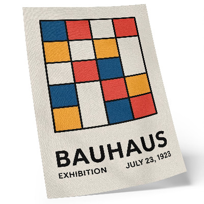 Poster Geometrische vormen in een minimalistische stijl