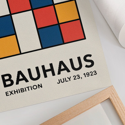Poster Geometrische vormen in een minimalistische stijl