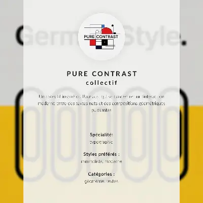 Bauhaus stijl poster met geometrisch ontwerp