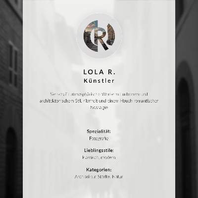Poster Straatarchitectuur in zwart-wit, mensen