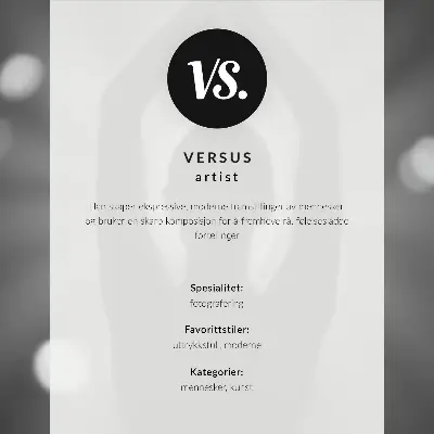 Poster monochroom portret met een minimalistisch thema vrijheid