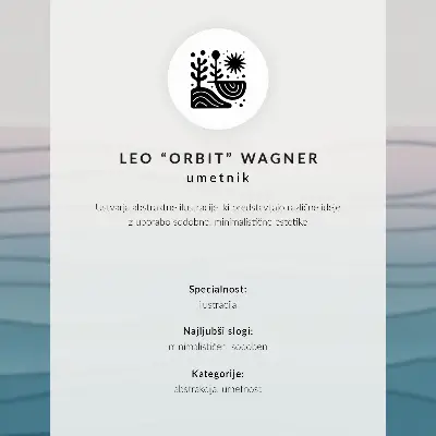 Decoratieve poster met een minimalistische afbeelding van een koffiekopje in warme kleuren
