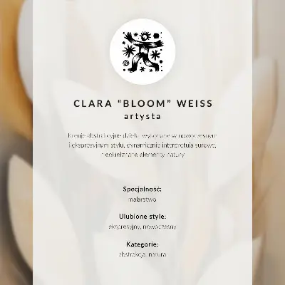 Poster elegante bladeren met een eenvoudige en harmonieuze kleurcompositie