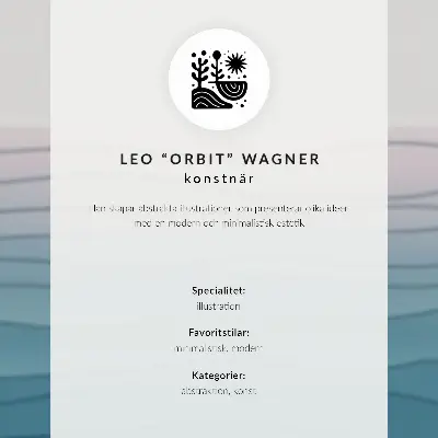 Wandposter vrouw in een lichtgroene jurk met een geometrische mok