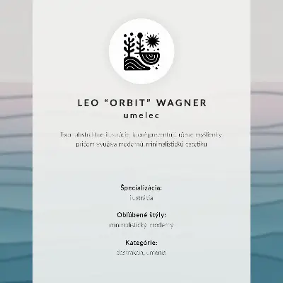 Wandposter vrouw in een lichtgroene jurk met een geometrische mok