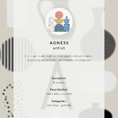 Decoratieve poster Zwart-witte ogen, moderne symmetrie, contrast