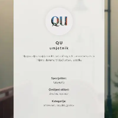 Decoratieve poster toren in de mist met delicate kleuren en een vredige compositie