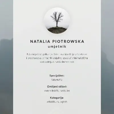 Decoratieve poster minimalistisch houten huisje aan het water