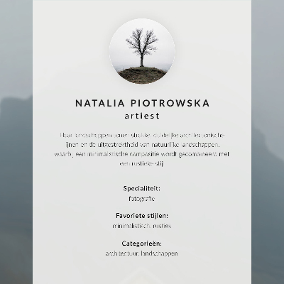 Decoratieve poster Een minimalistisch houten huisje aan het water