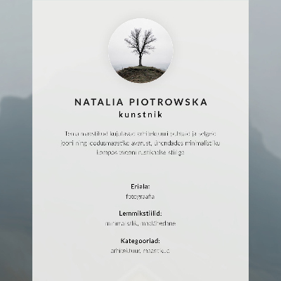 Decoratieve poster Een minimalistisch houten huisje aan het water
