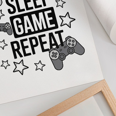 Wandposter Pads met sterrenmotief, moderne minimalistische stijl