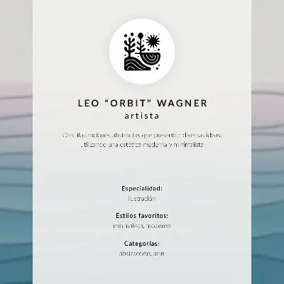 Decoratieve poster met een elegant zwart-wit geometrisch strepenpatroon