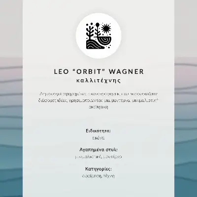 Decoratieve poster met een elegant zwart-wit geometrisch strepenpatroon