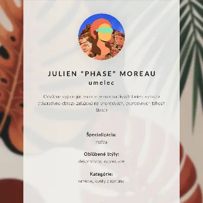 Wandposter met artistieke inspiratie van een boeket bloemen en een gezicht