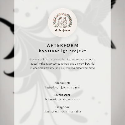 Poster Een vrouw te midden van roze pioenrozen tegen een groene achtergrond.