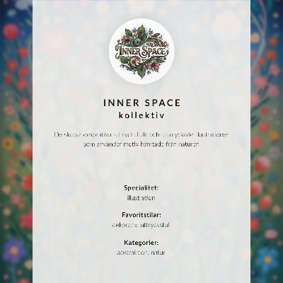 Decoratieve poster Prachtige bloemen tegen de sterrenhemel