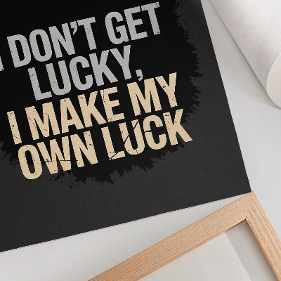 Poster Motiverende slogan: minimalistisch design