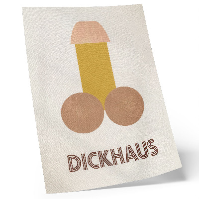 Wandposter Dickhaus Bauhaus-stijl grafische vormgeving