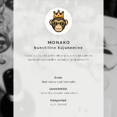 Wandposter paard met een kroon tegen een neutrale achtergrond